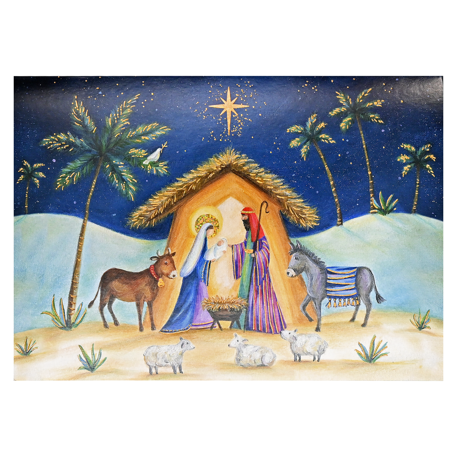 PTR Holy Night Deluxe Boxed Holiday Cards