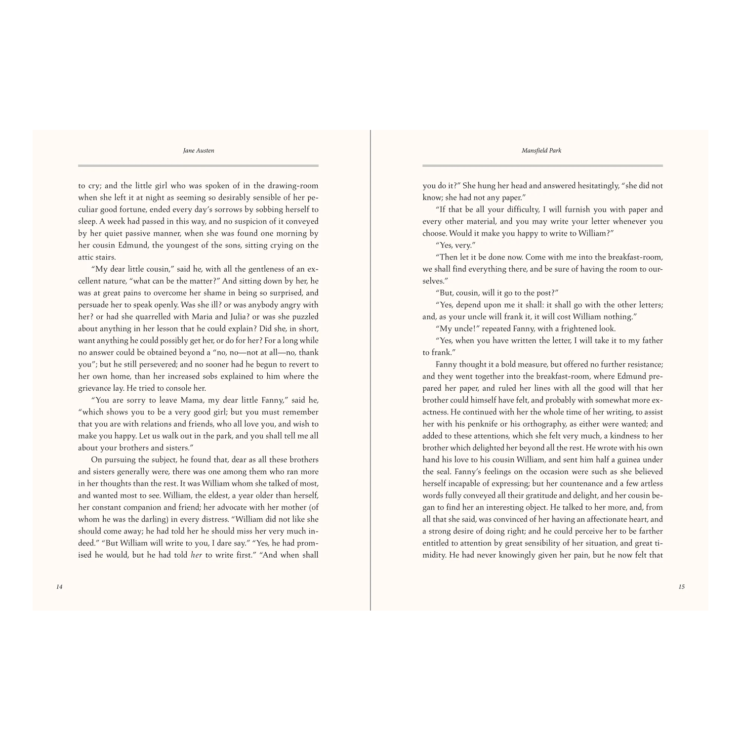 PTR Mansfield Park - Elegant Masterpiece Library Edition