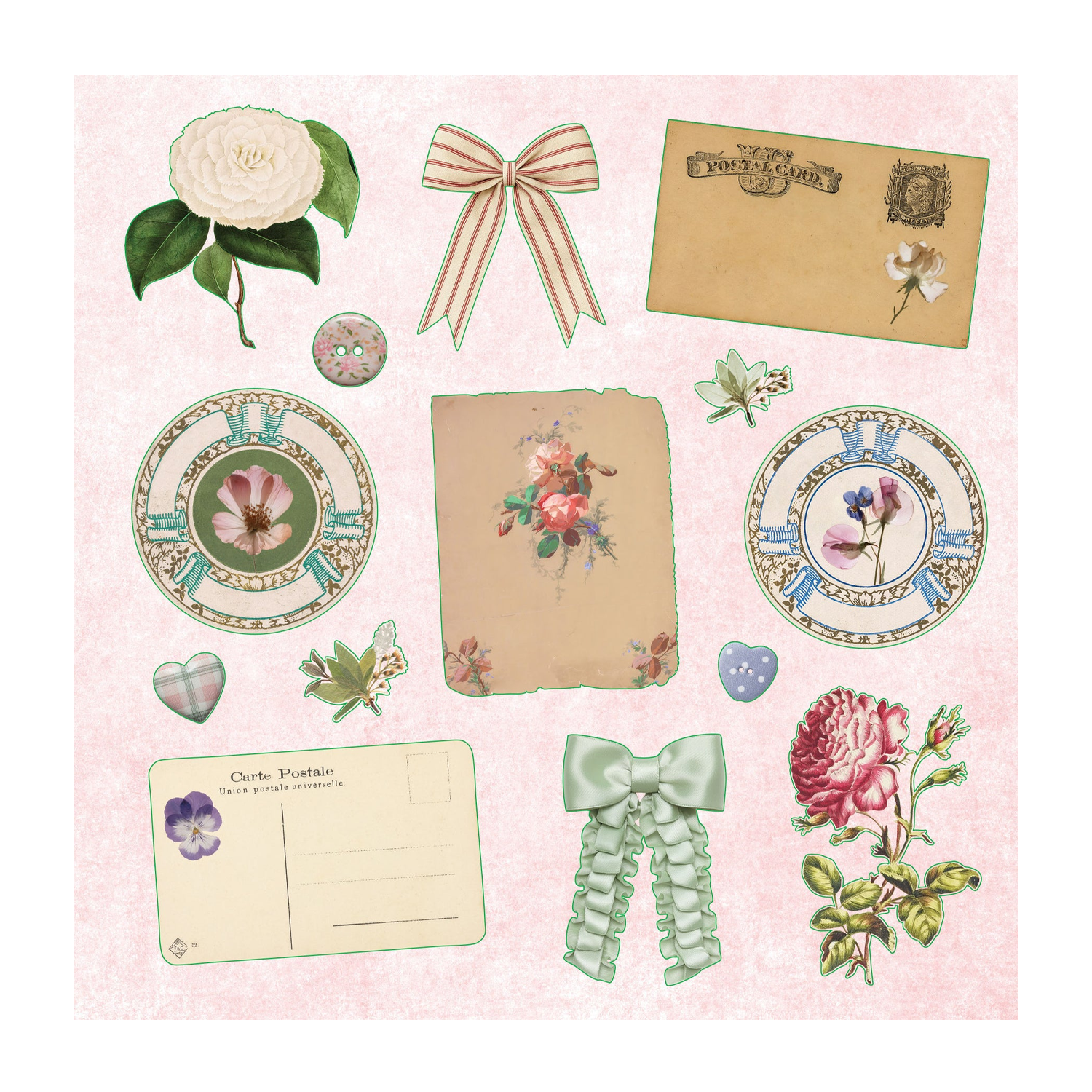 PTR La Petite Coquette Sticker Book