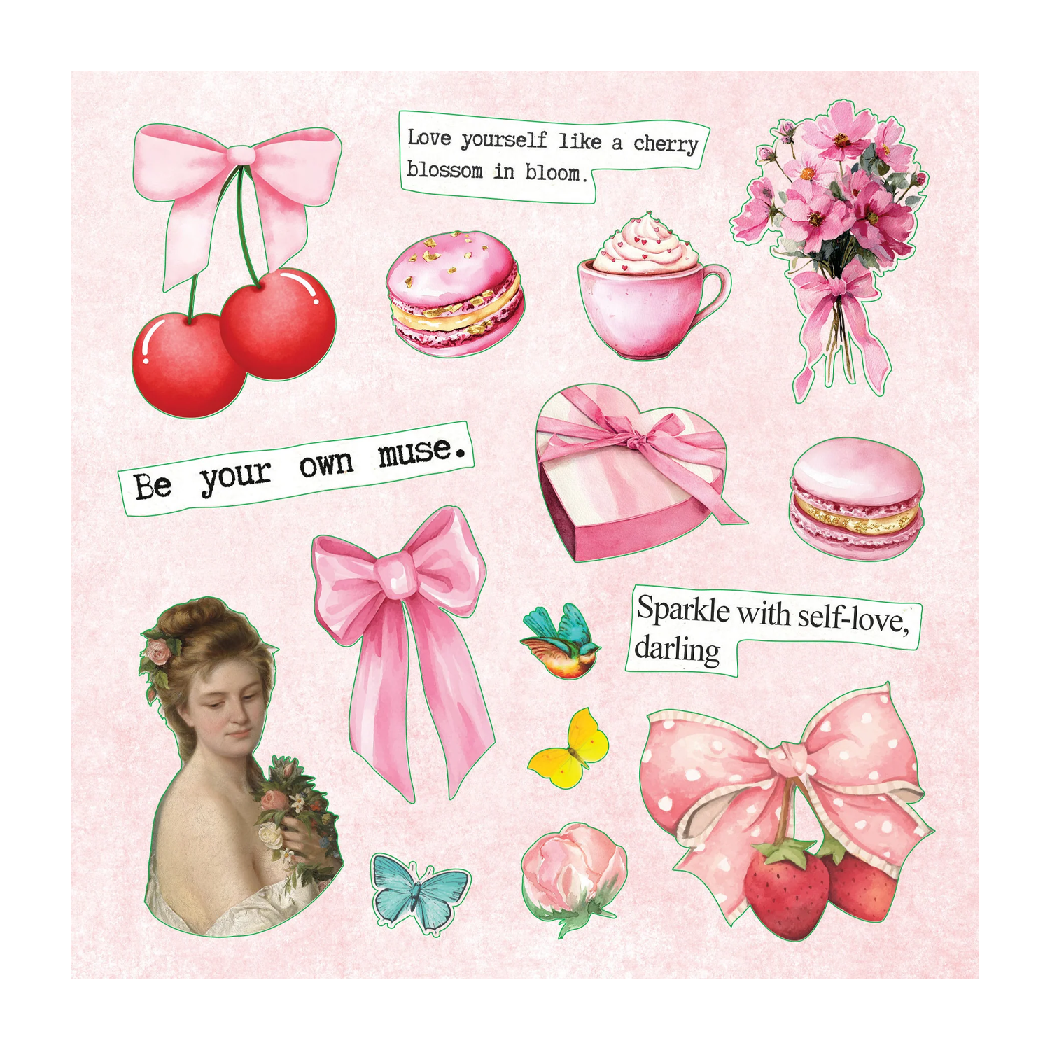 PTR La Petite Coquette Sticker Book