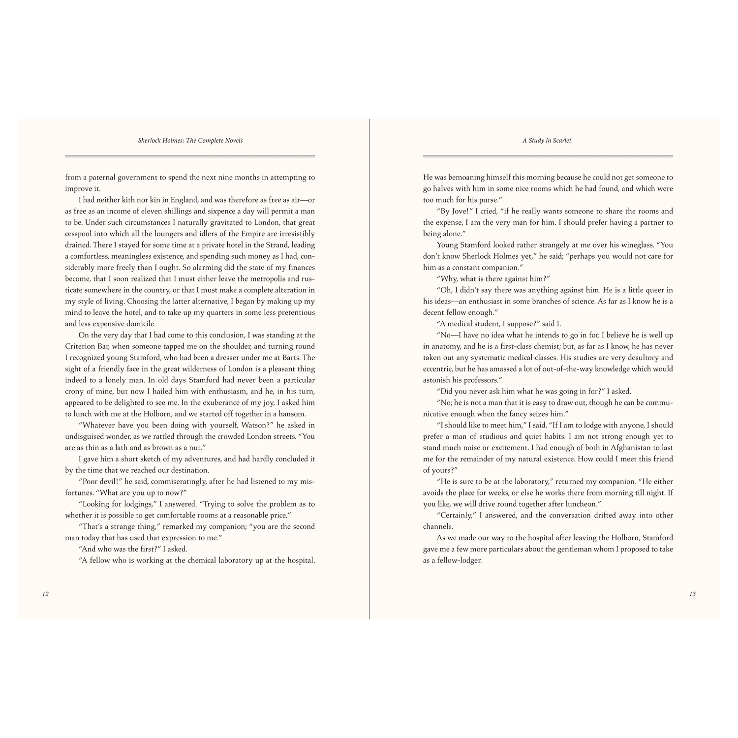 PTR Sherlock Holmes: The Complete Novels - Elegant Masterpiece Library Edition