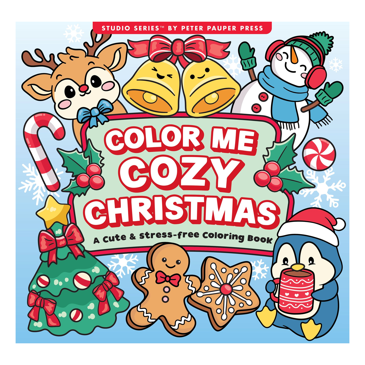 PTR Color Me Cozy Christmas Adult Coloring Book