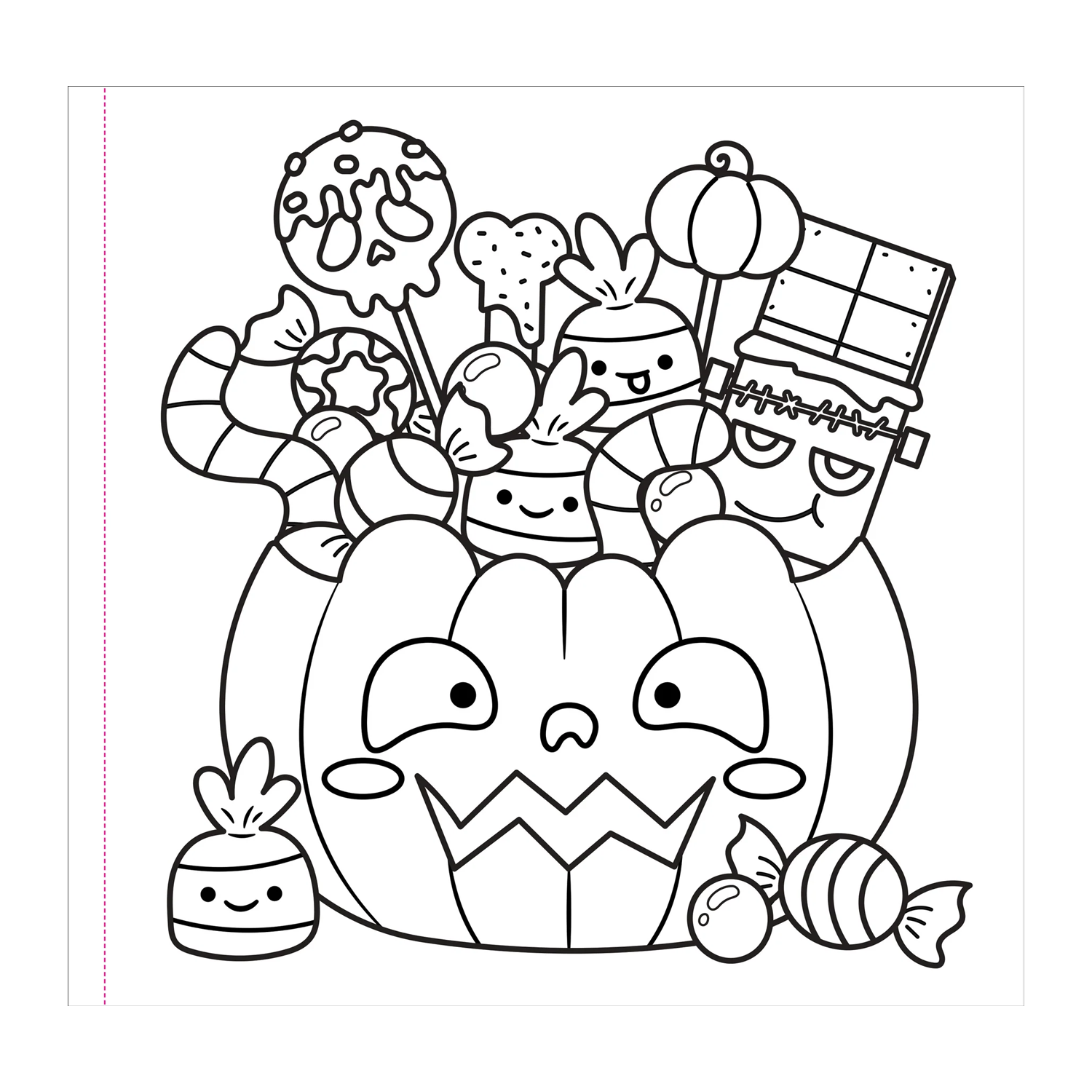 PTR Color Me Spooky Halloween Adult Coloring Book