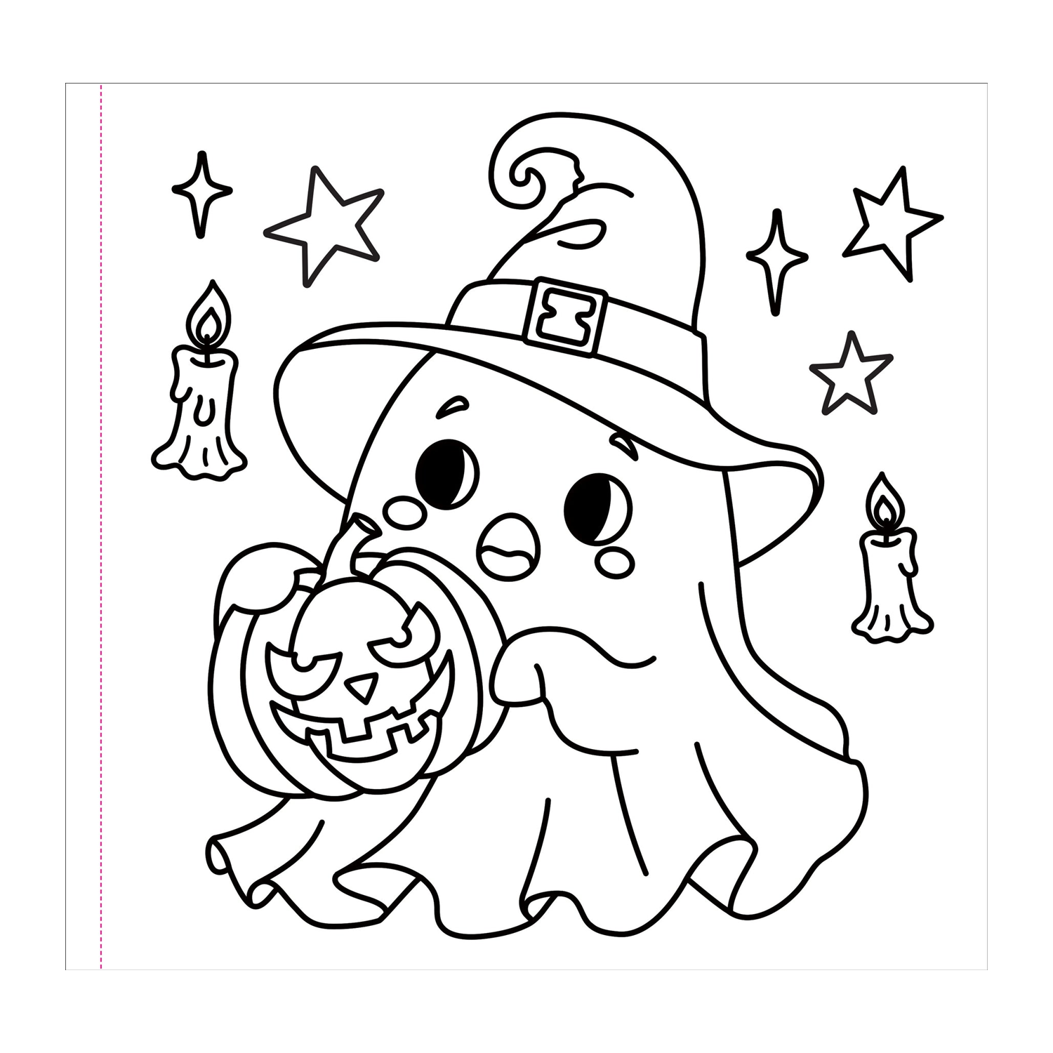 PTR Color Me Spooky Halloween Adult Coloring Book