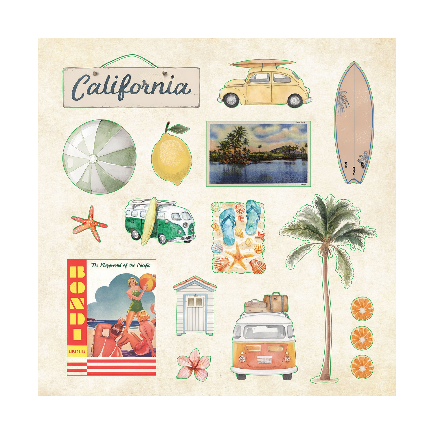 PTR Travel Odyssey Sticker Book
