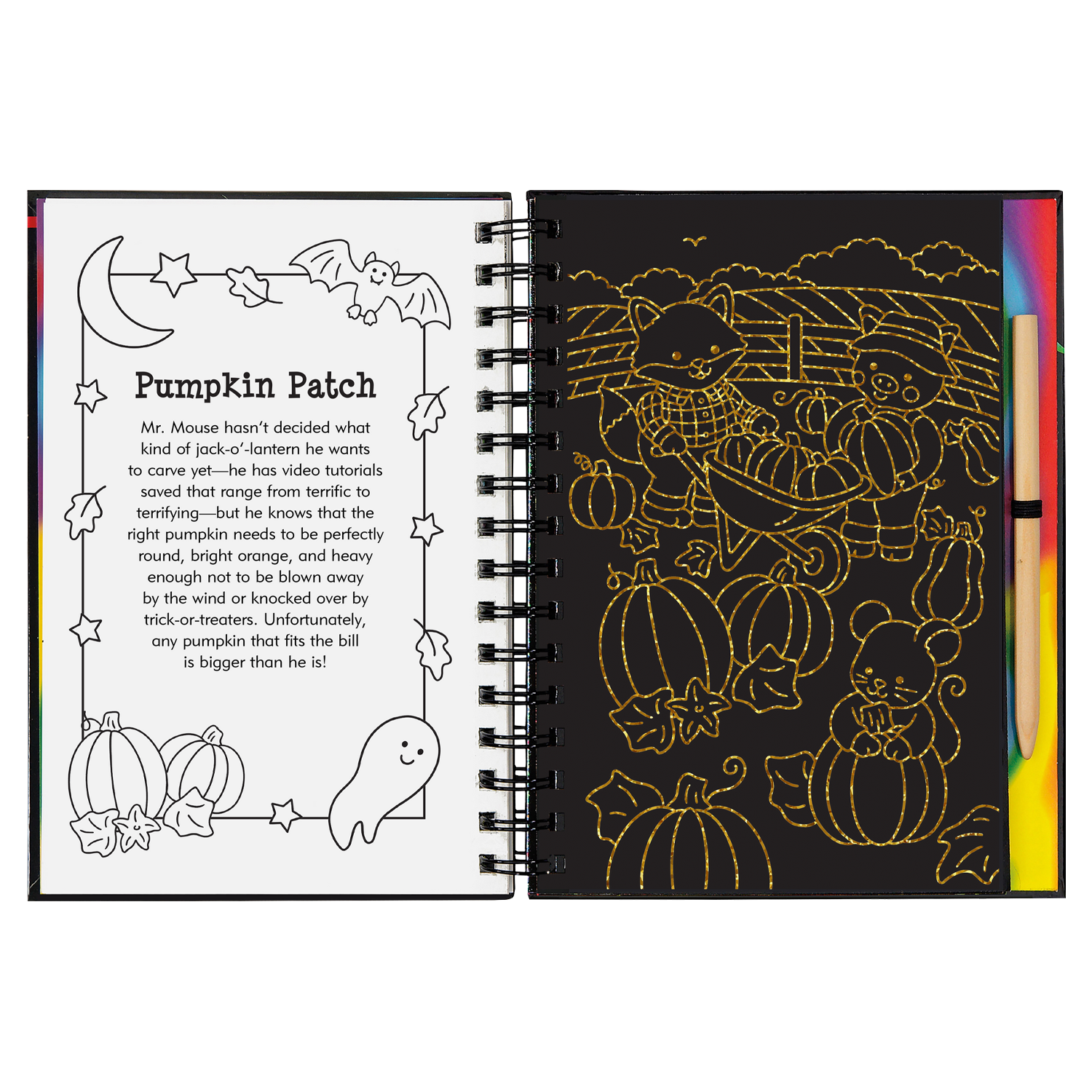 PTR Scratch & Sketch Cute & Spooky Halloween