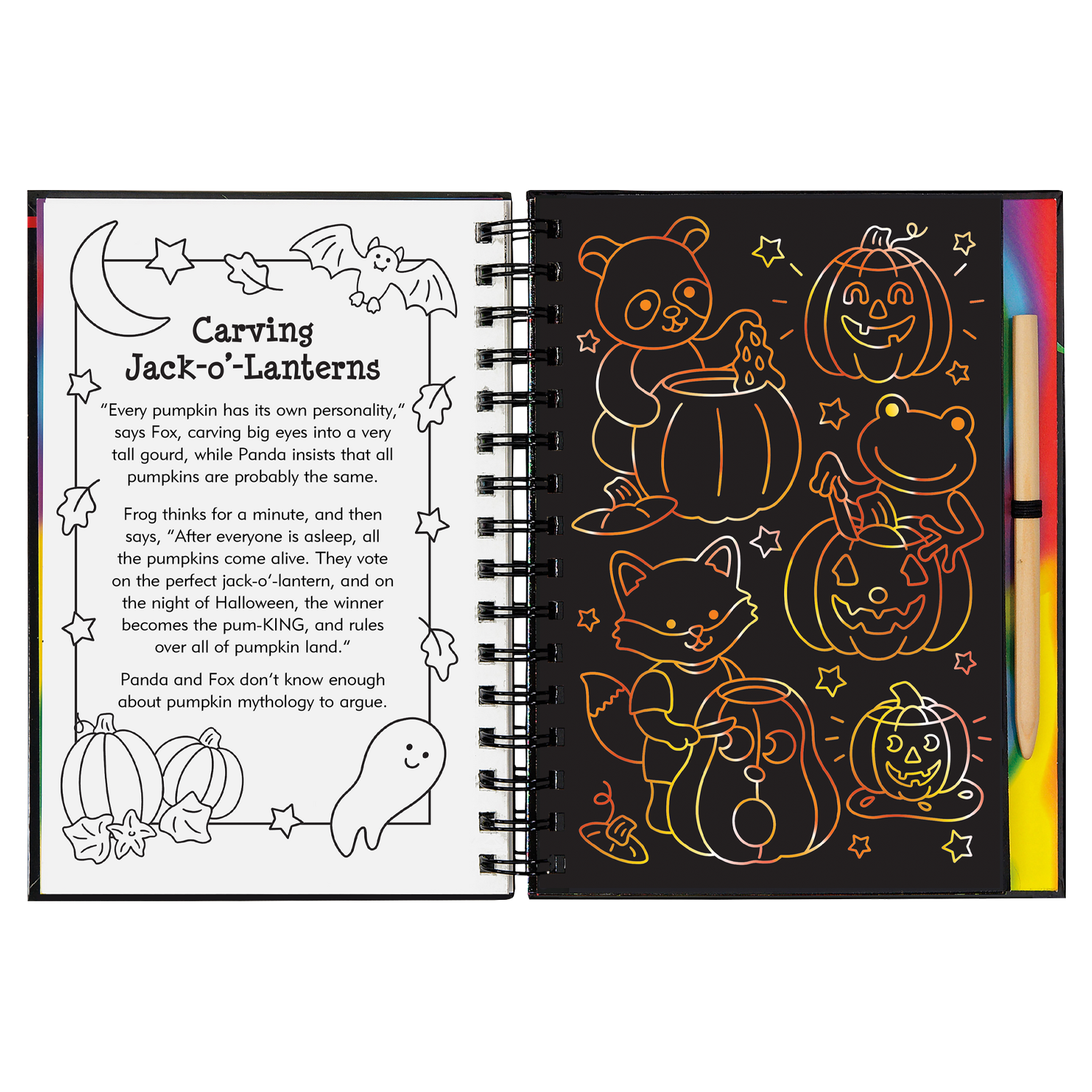 PTR Scratch & Sketch Cute & Spooky Halloween