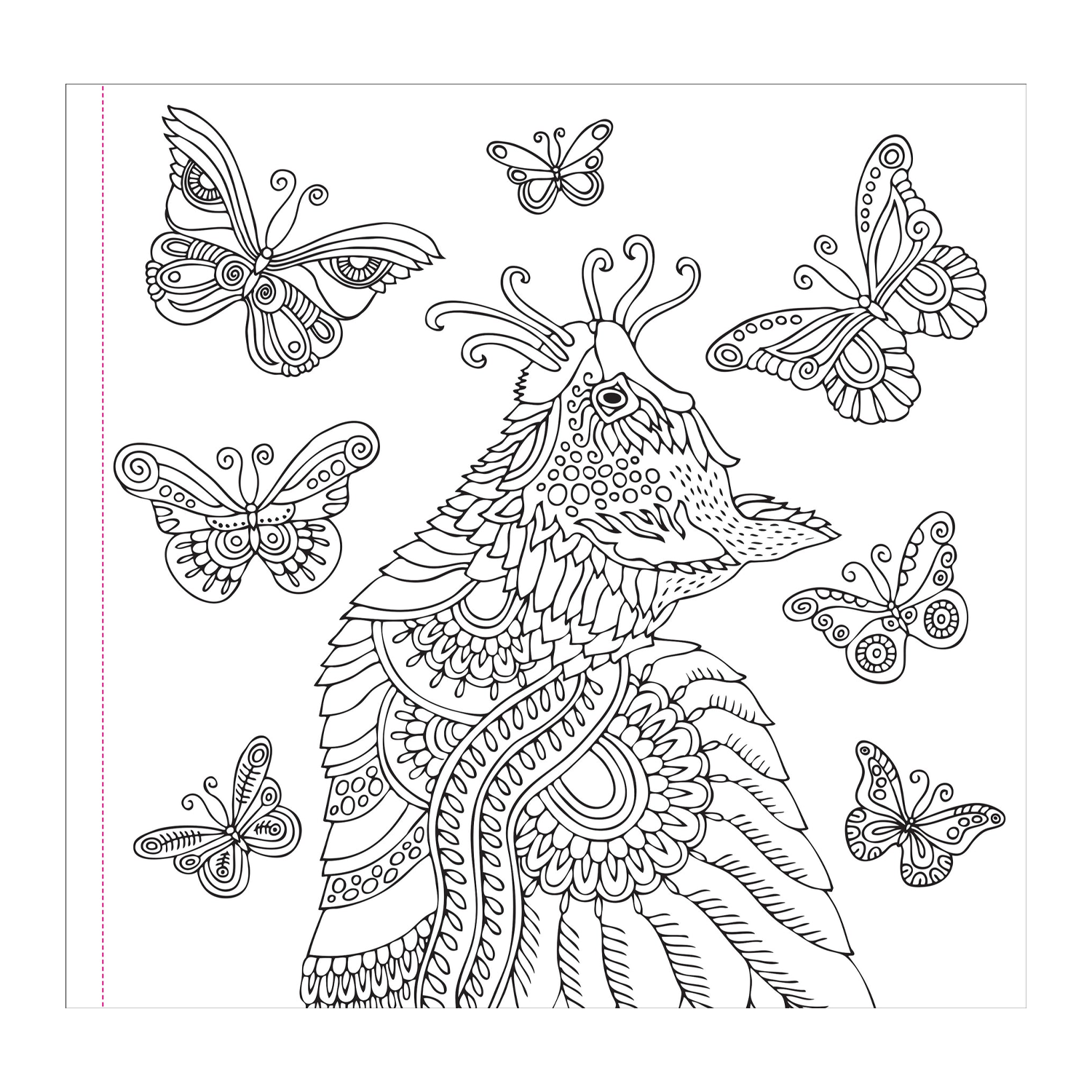 PTR Cute and Curious Cats Adult Coloring Book