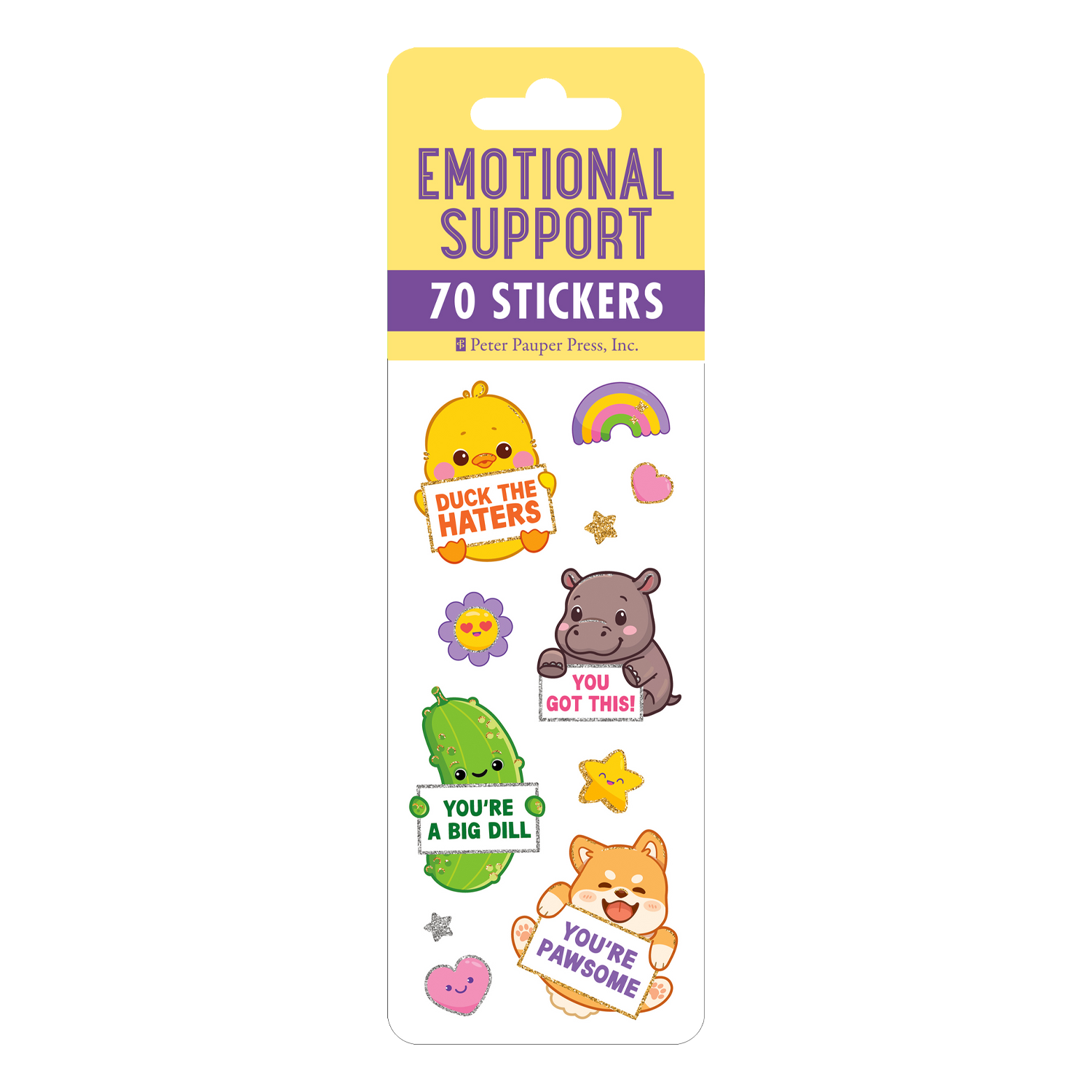 PTR Emotional Support Sticker Set
