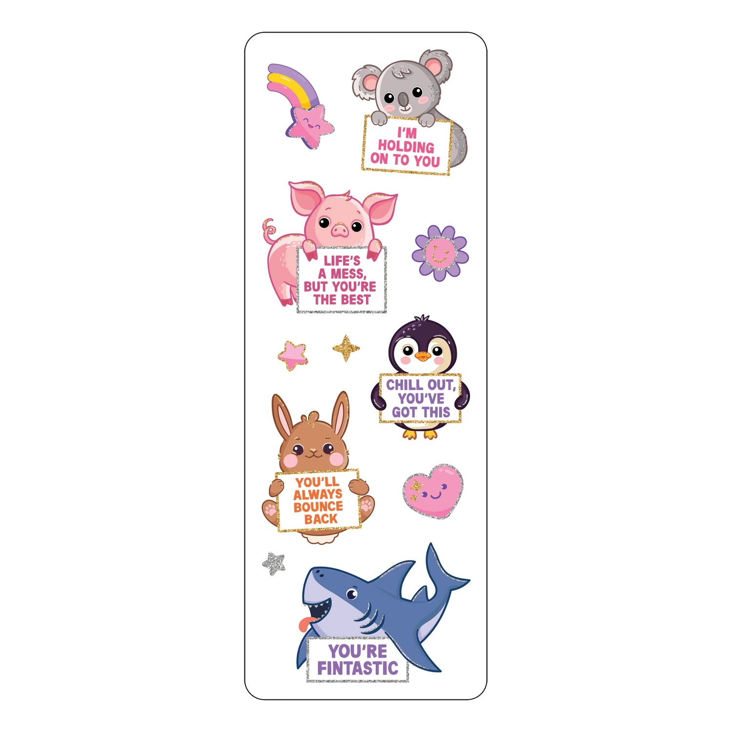 PTR Emotional Support Sticker Set