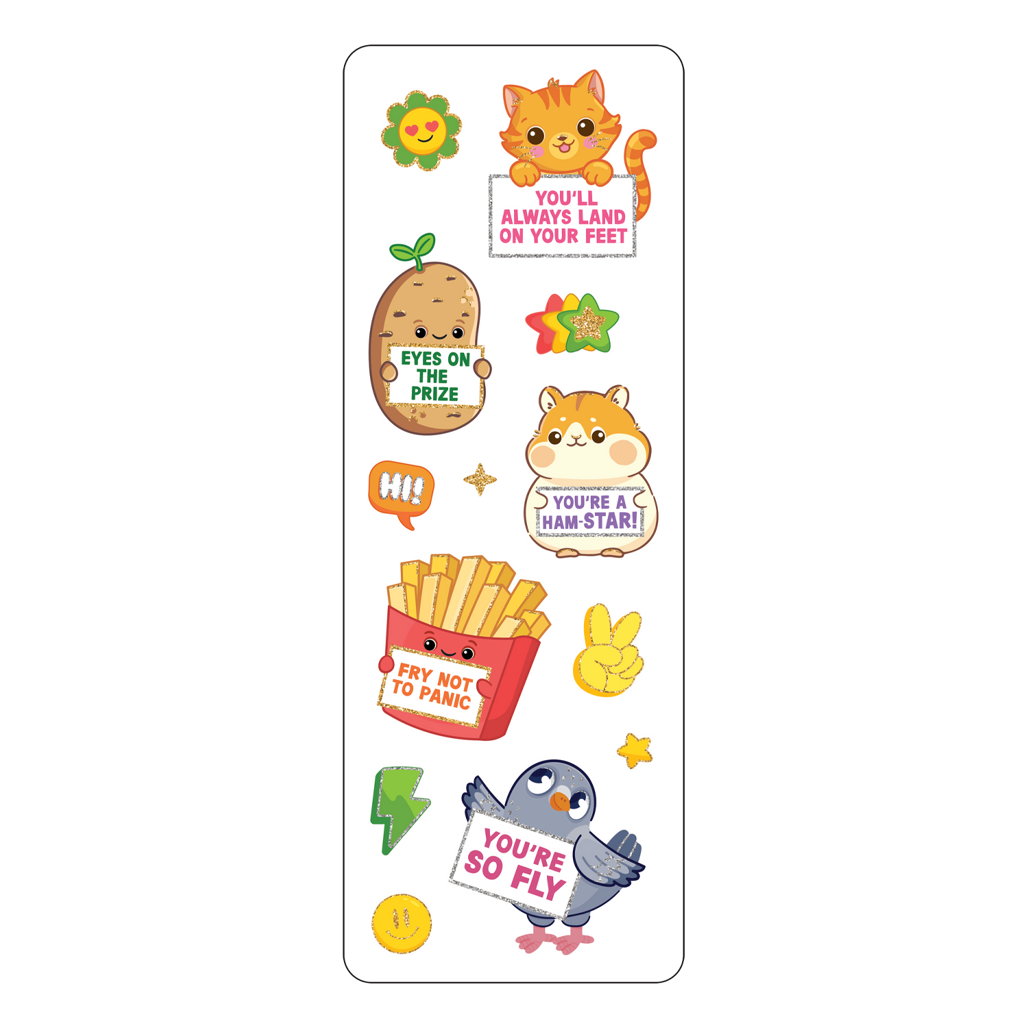 PTR Emotional Support Sticker Set