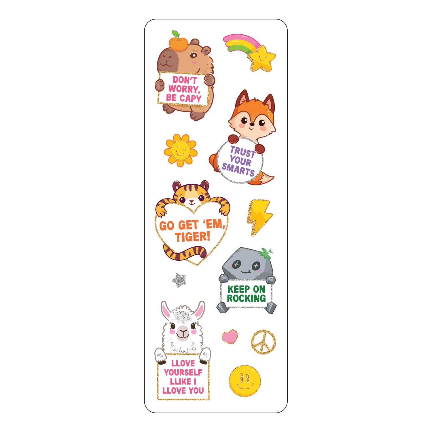 PTR Emotional Support Sticker Set