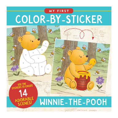 My First Color-by-Sticker Book - Winnie-the-Pooh
