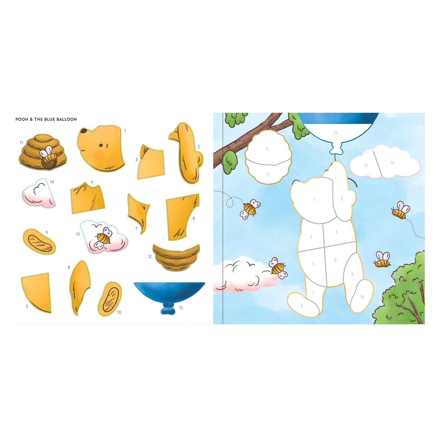 PTR My First Color-by-Sticker Book - Winnie-the-Pooh