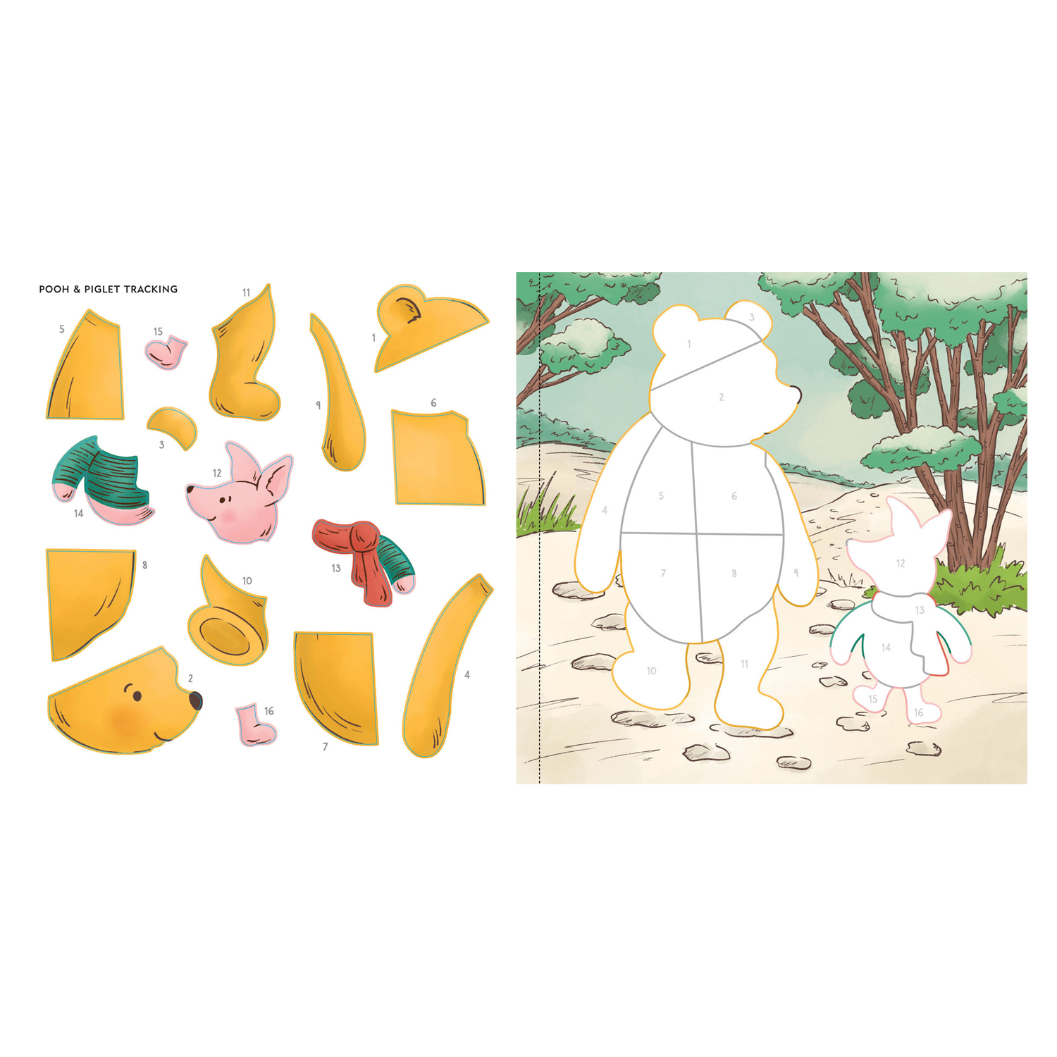 PTR My First Color-by-Sticker Book - Winnie-the-Pooh