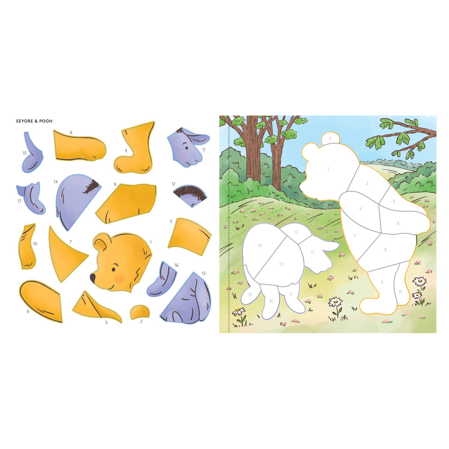 PTR My First Color-by-Sticker Book - Winnie-the-Pooh