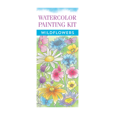 Wildflowers Watercolor Painting Kit