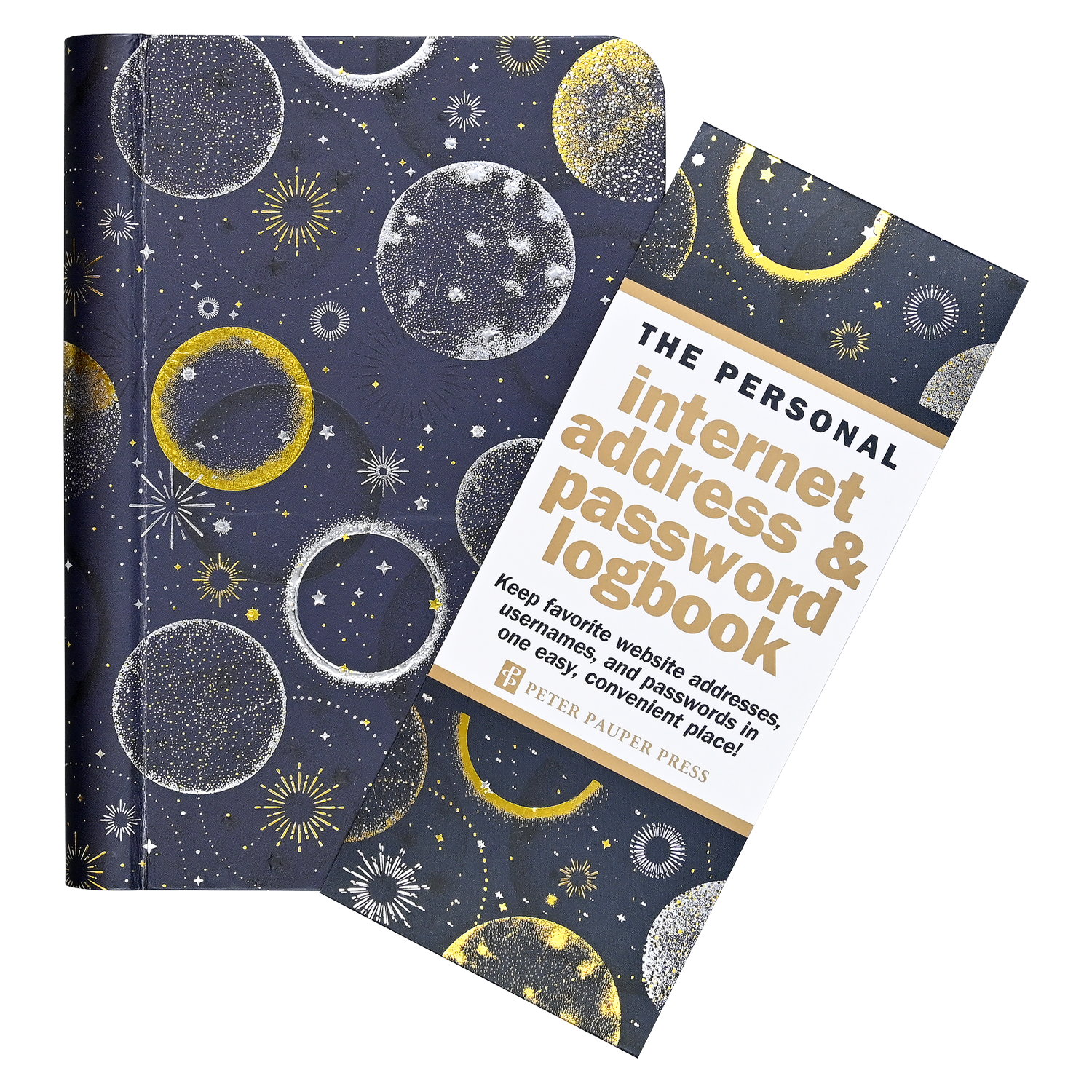 PTR Internet Address & Password Logbook - Cosmos