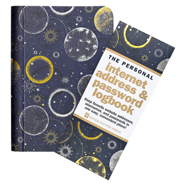 PTR Internet Address & Password Logbook - Cosmos