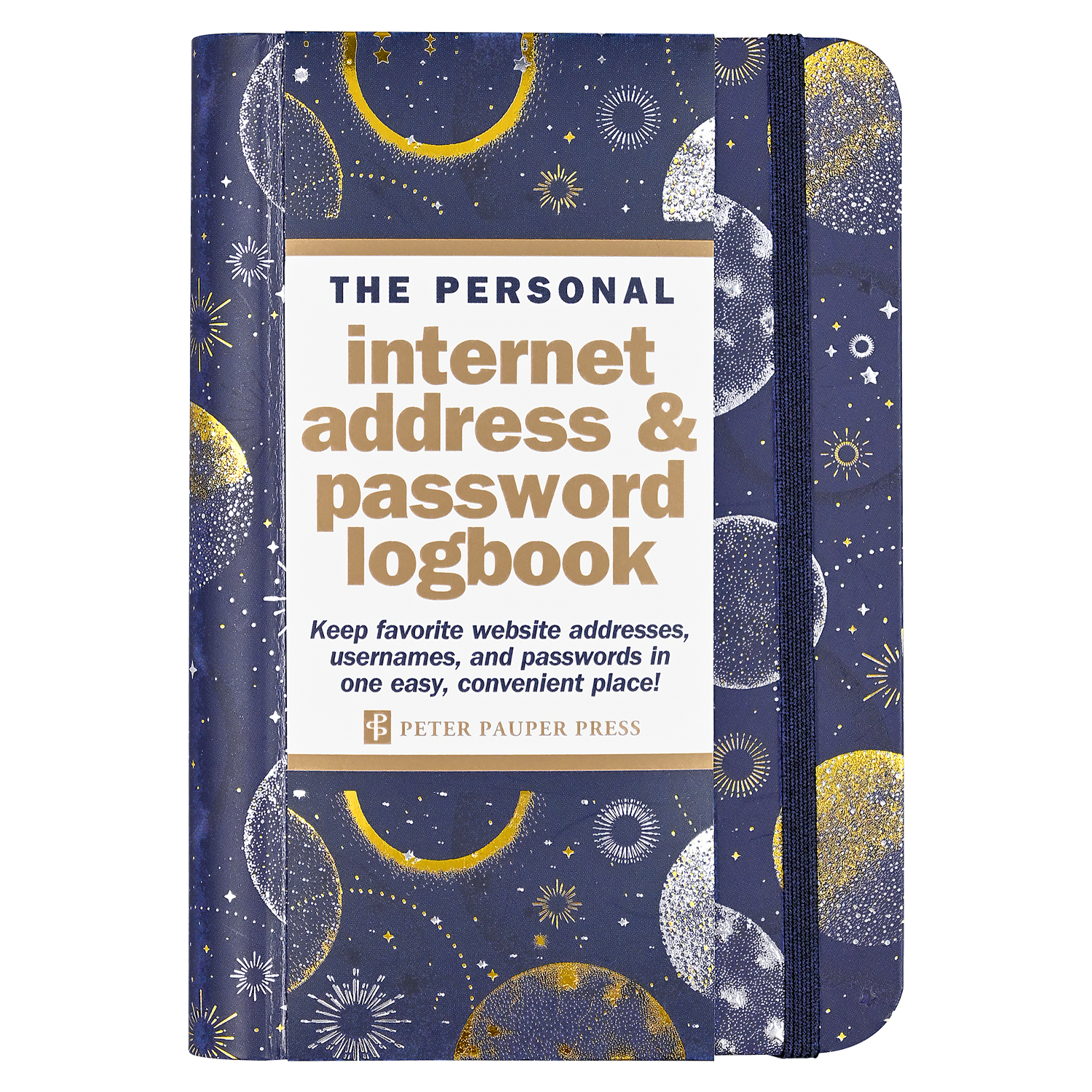 PTR Internet Address & Password Logbook - Cosmos