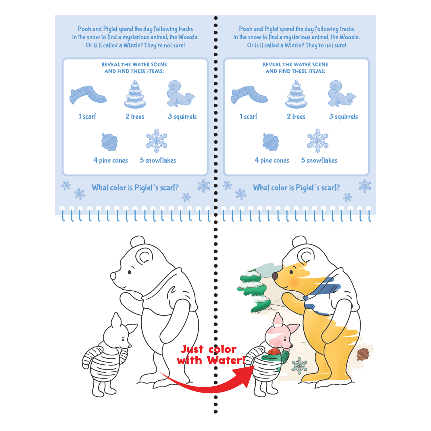 PTR Color With Water - Winnie-the-Pooh