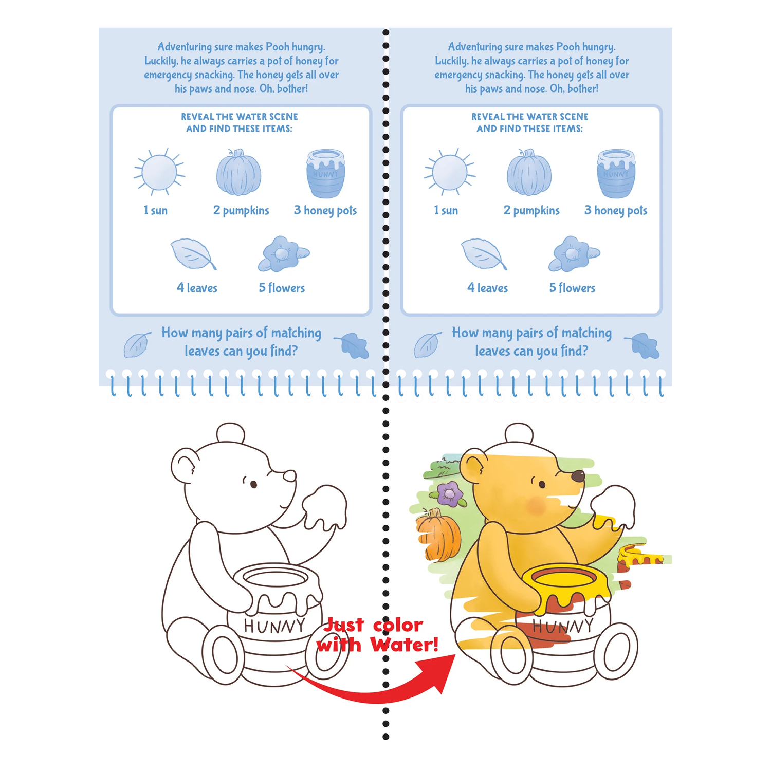 PTR Color With Water - Winnie-the-Pooh