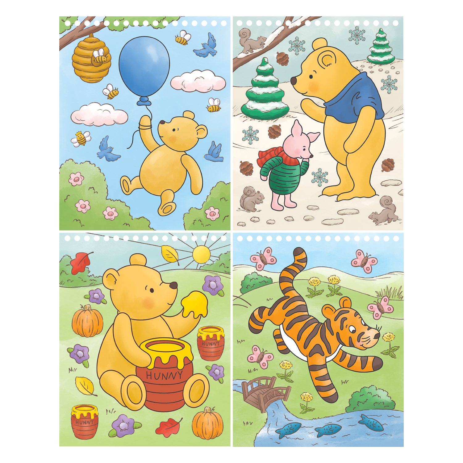 PTR Color With Water - Winnie-the-Pooh
