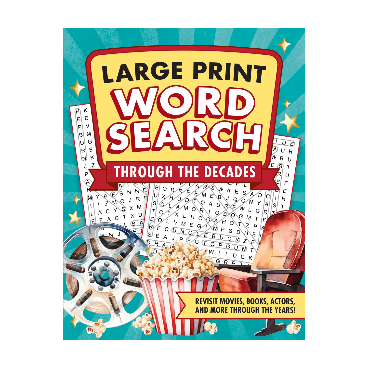 PTR Through the Decades Large Print Word Search