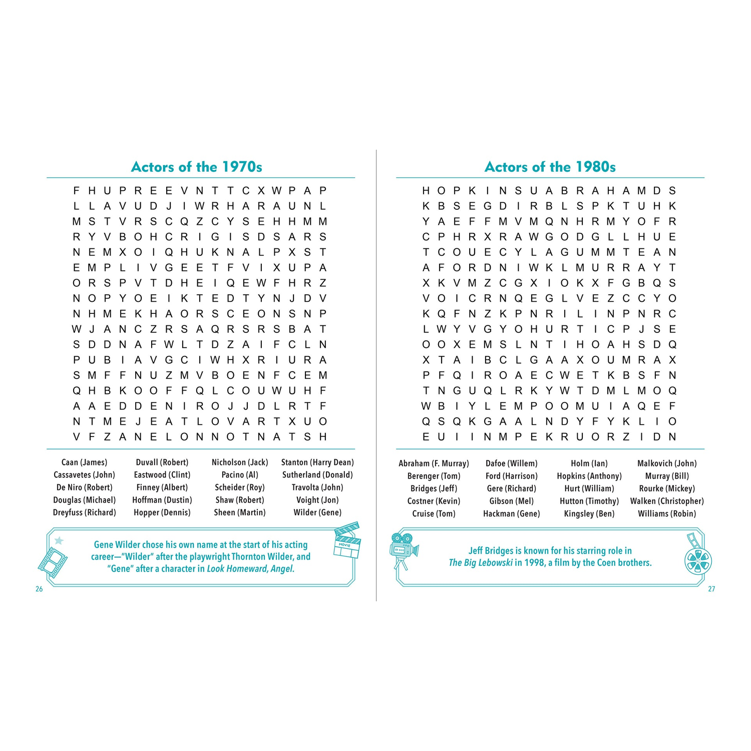 PTR Through the Decades Large Print Word Search