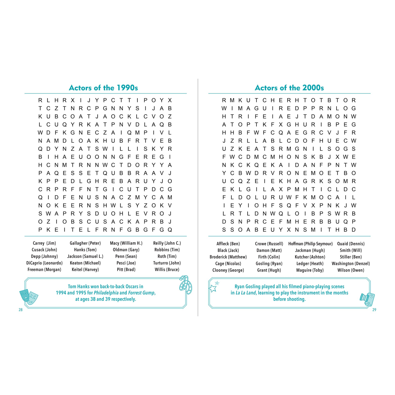PTR Through the Decades Large Print Word Search