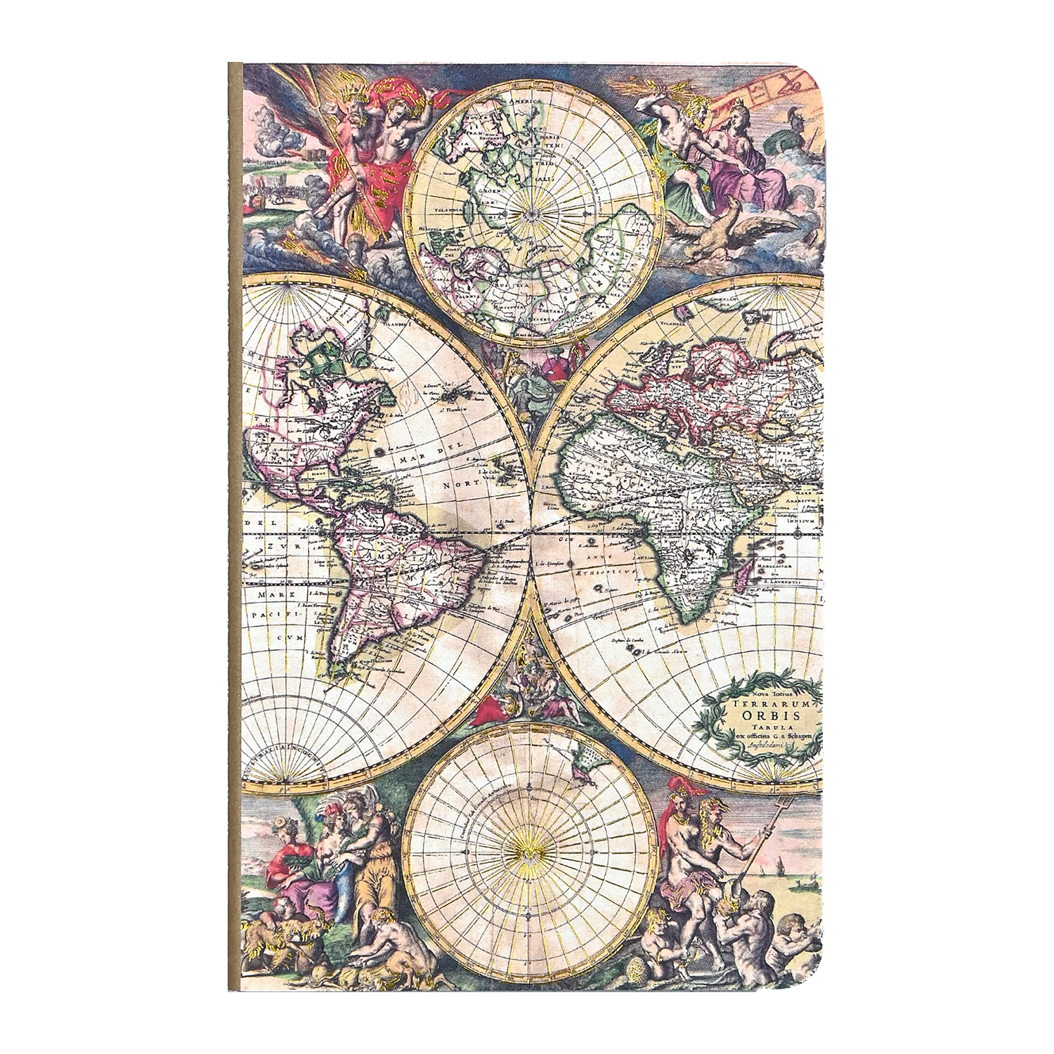 PTR Jotter Mini Notebooks: Old World (Set of Three)