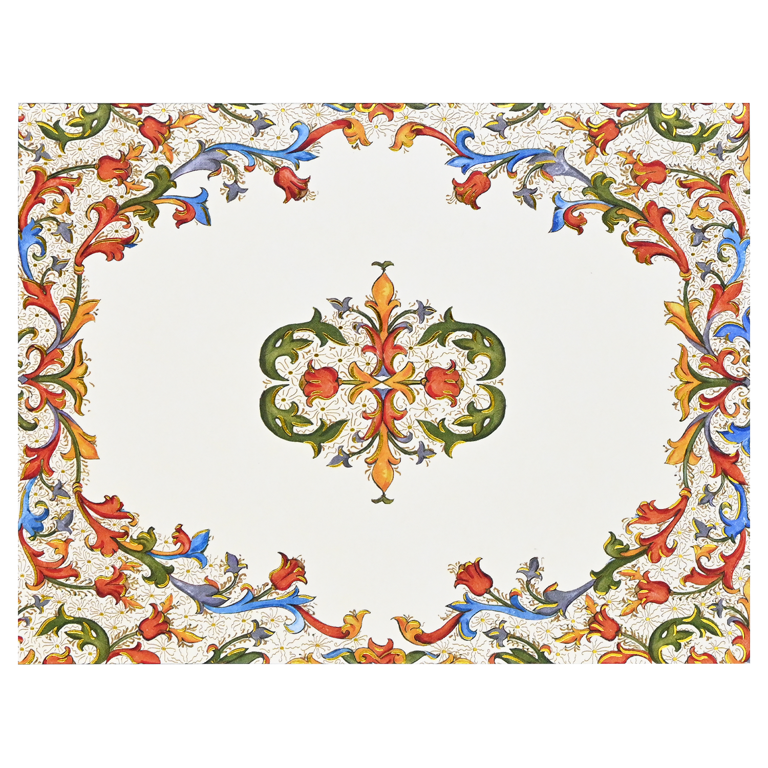 PTR Florentine Arabesque Premium Note Cards