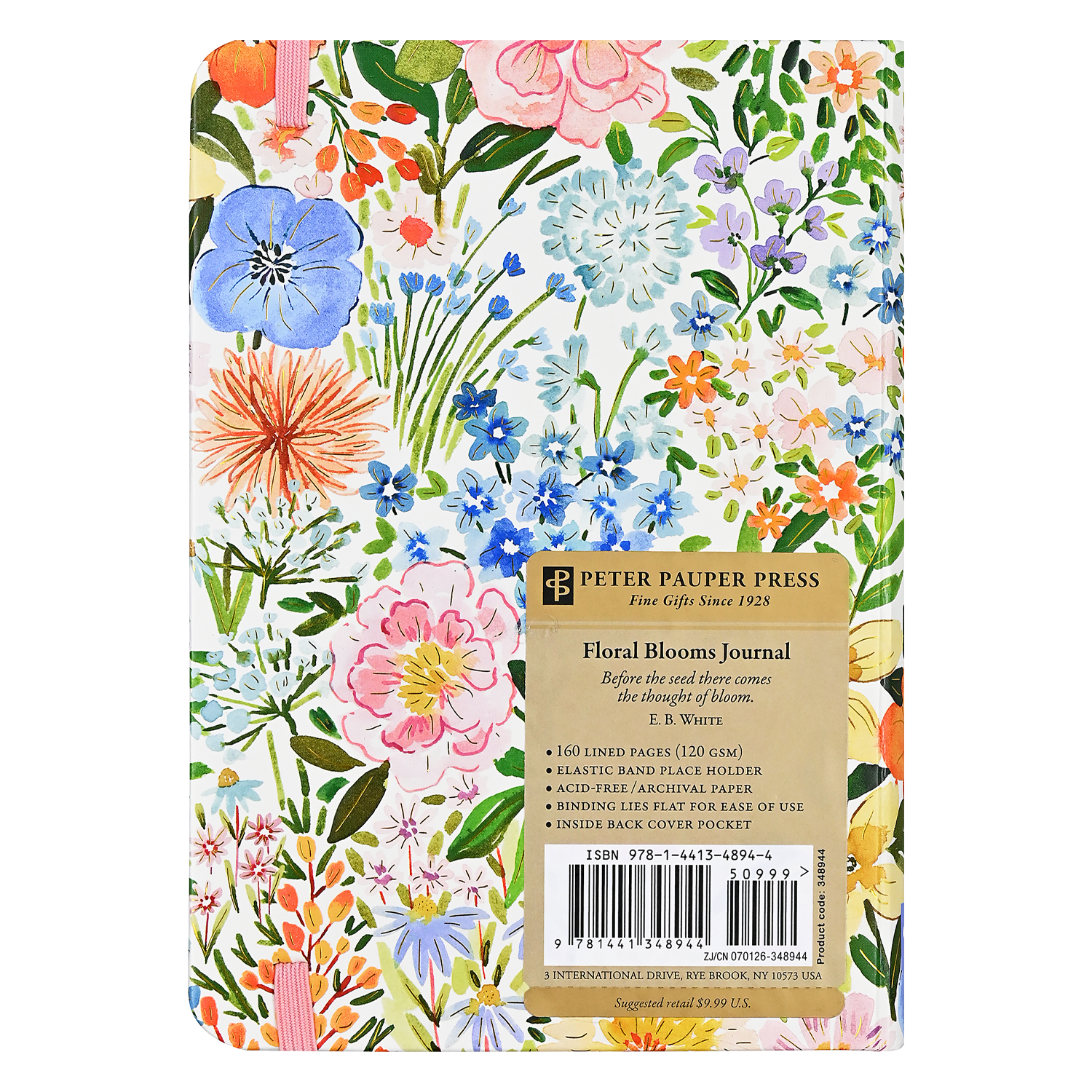 PTR Floral Blooms Journal