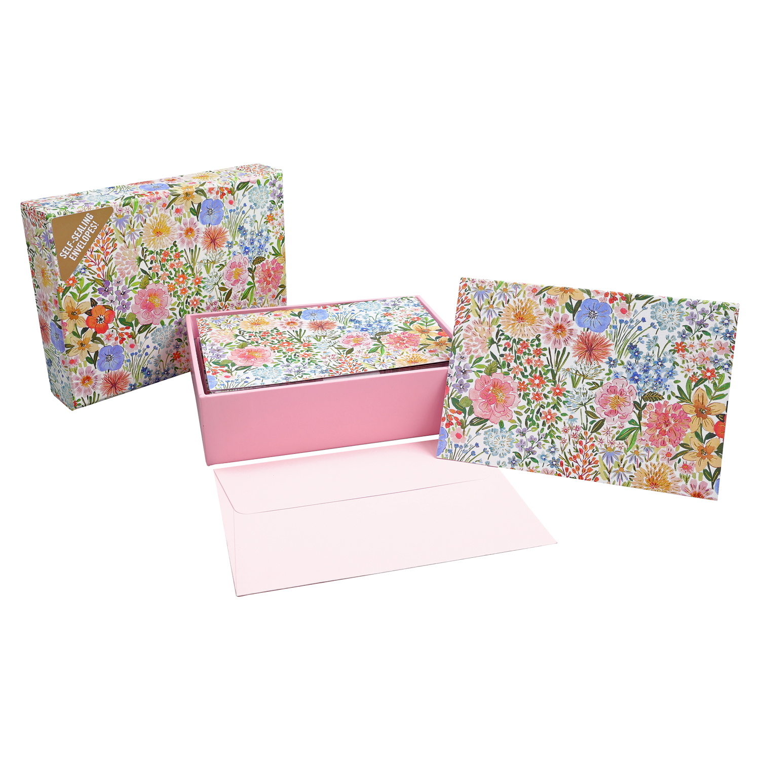 PTR Floral Blooms Note Cards