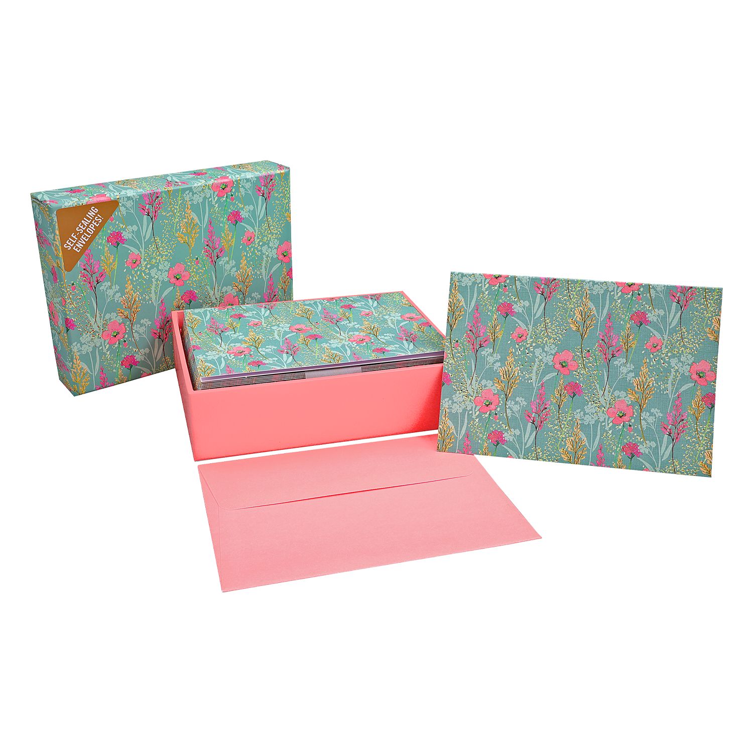 PTR Golden Meadow Note Cards
