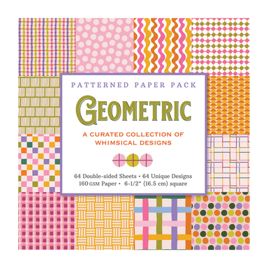 PTR Patterned Paper Pack - Geometric