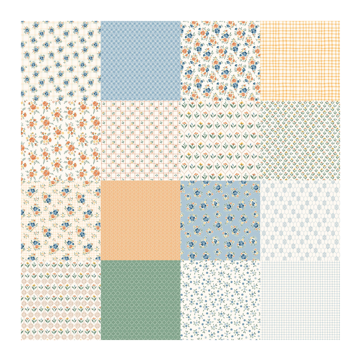 PTR Patterned Paper Pack - Wildflowers