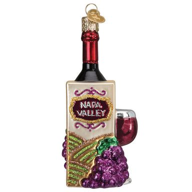 Old World Christmas Napa Valley Wine Ornament    