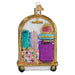 Old World Christmas Hotel Luggage Cart Ornament