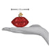 Old World Christmas Jeweled Lips Ornament