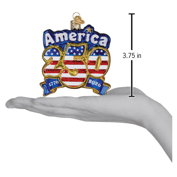 Old World Christmas Spirit Of 76 To 26 America 250 Ornament