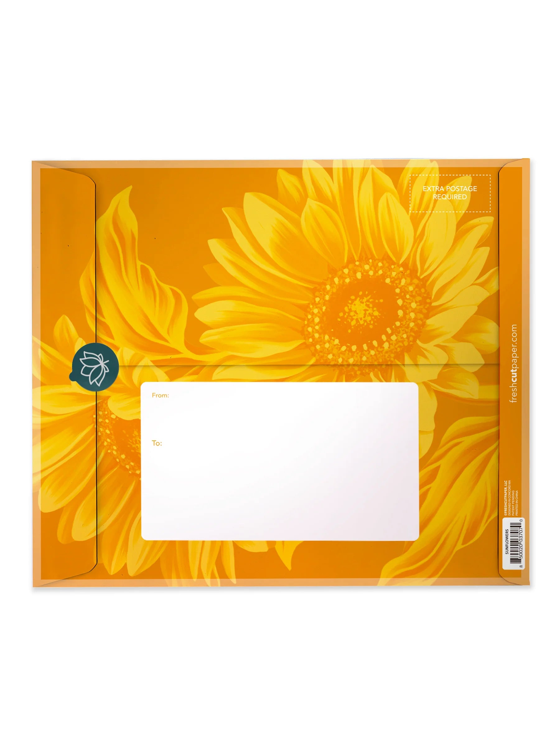 Sunflowers Pop Up Flower Bouquet Greeting Card    
