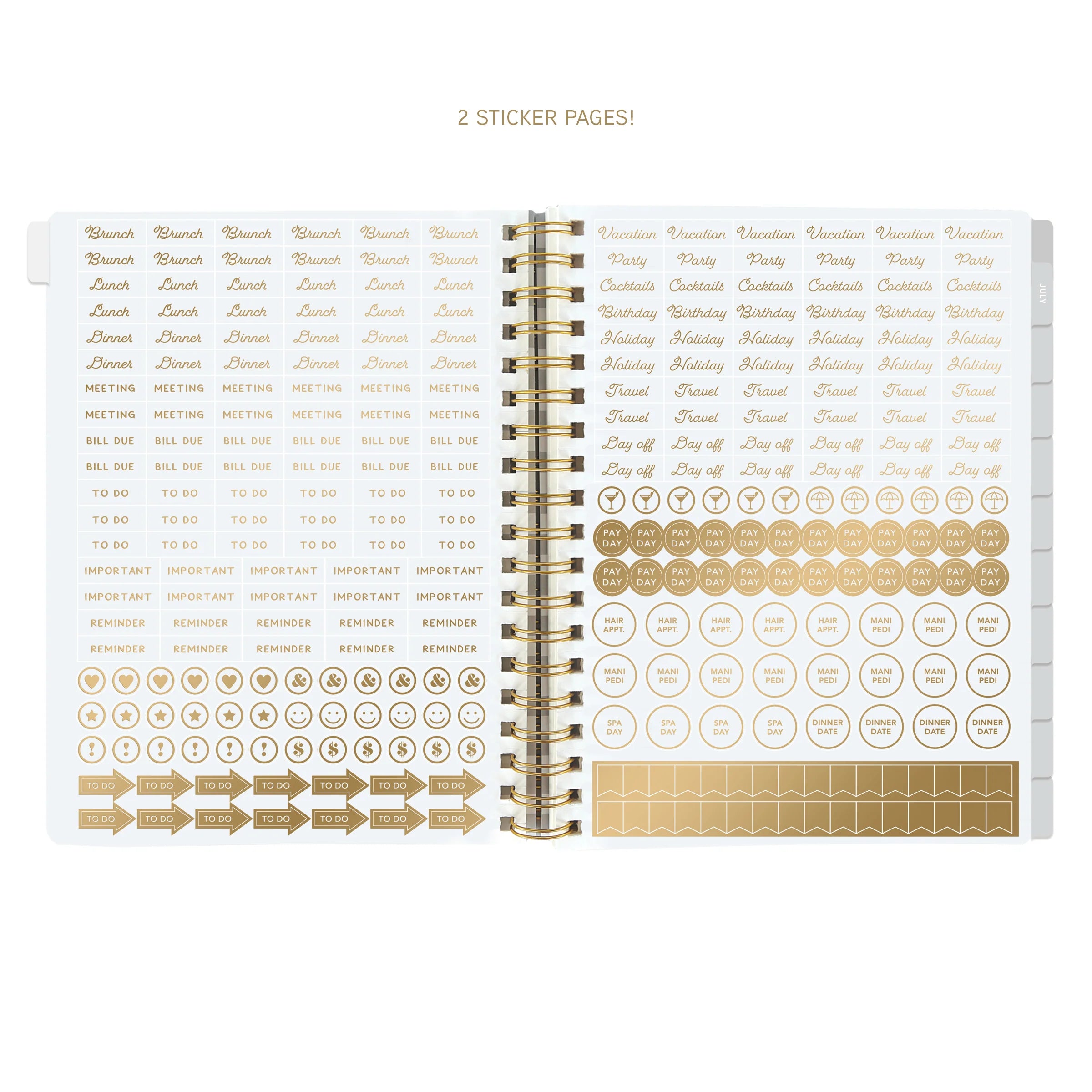 GRPH Flowers 2027 Spiral-Bound Engagement Calendar
