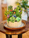 Cactus Garden Pop Up Flower Bouquet Greeting Card    
