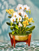 Serenity Orchid Pop Up Flower Bouquet Greeting Card    