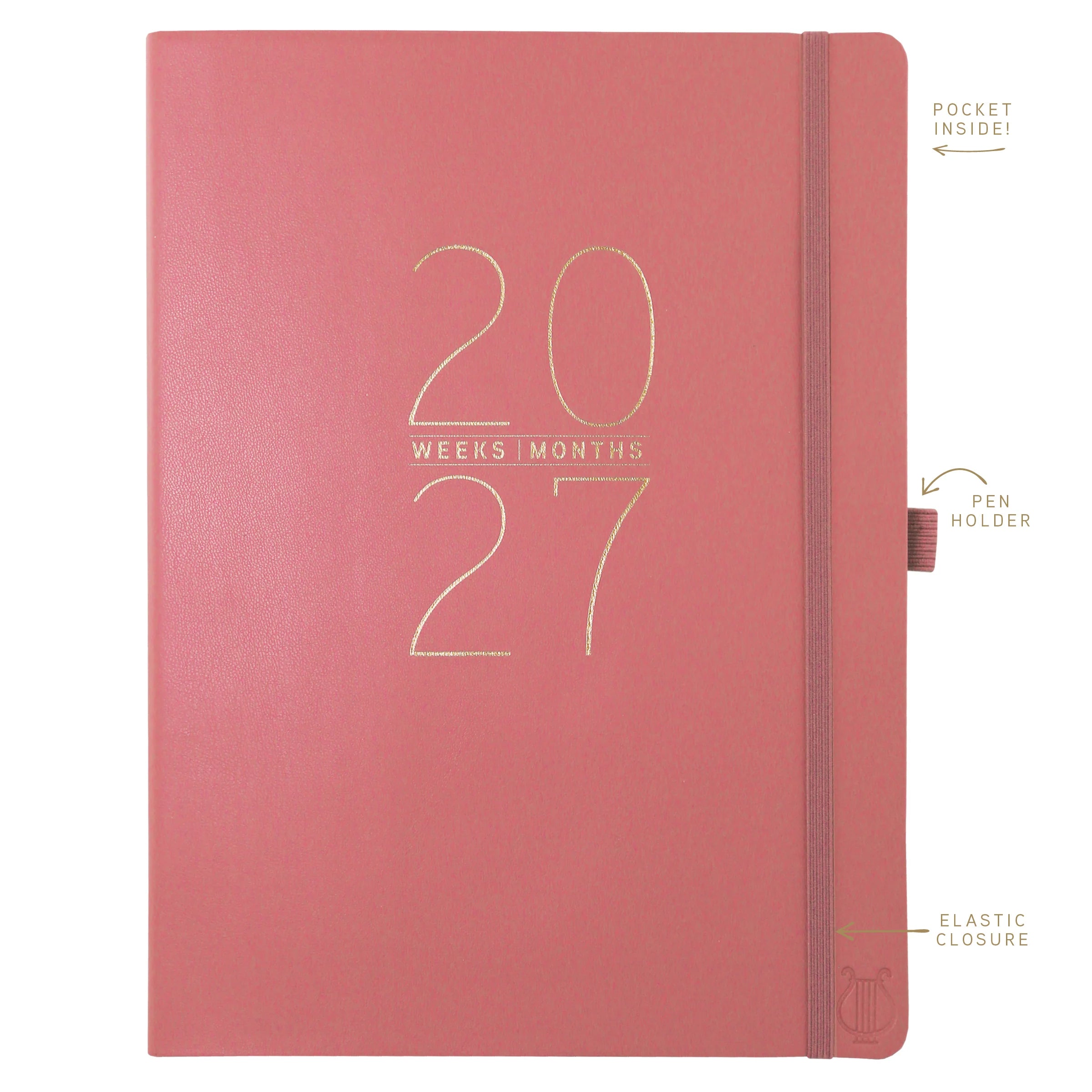GRPH Apollo Collection: Mauve 2027 Engagement Calendar