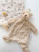 Mon Ami Prince Bear Tan Security Blanket