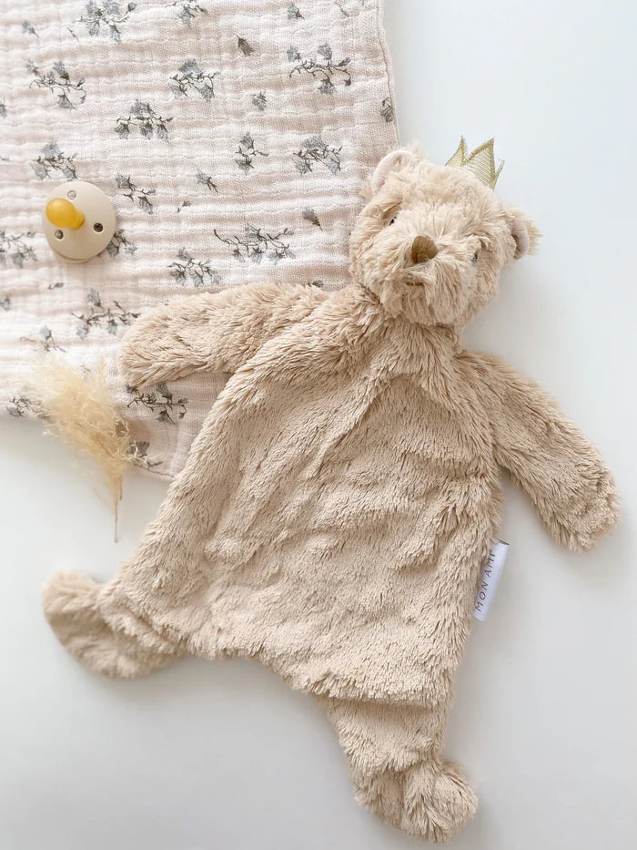 Mon Ami Prince Bear Tan Security Blanket