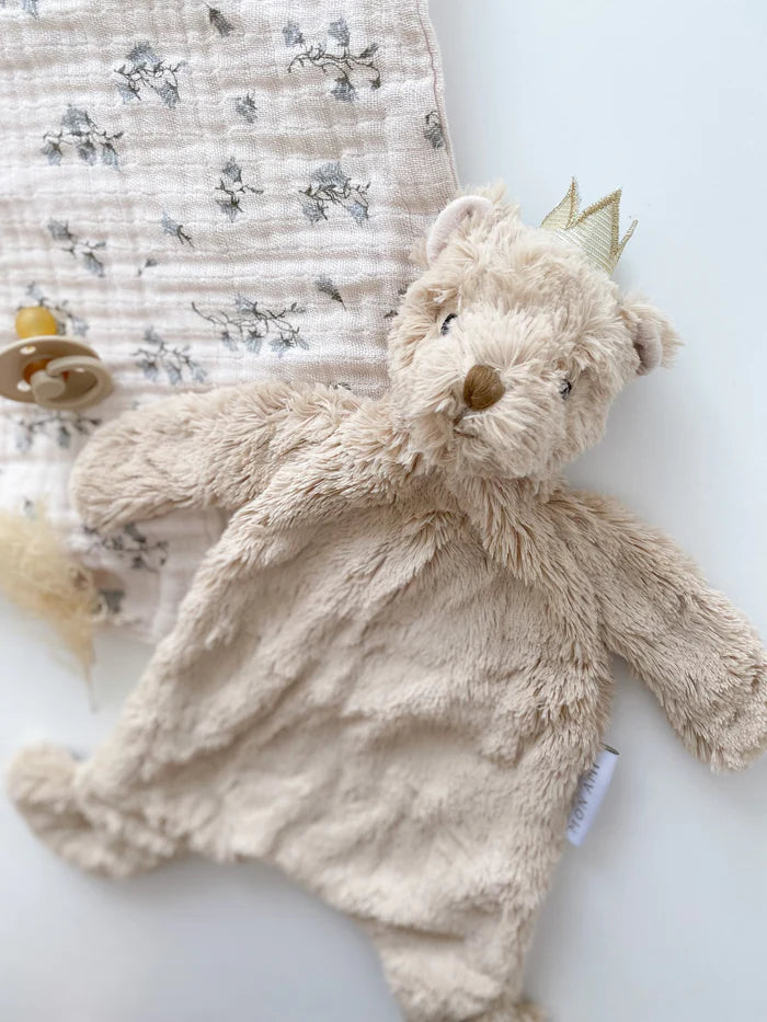 Mon Ami Prince Bear Tan Security Blanket