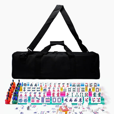 American Style Mahjong in Black Canvas Carry Case